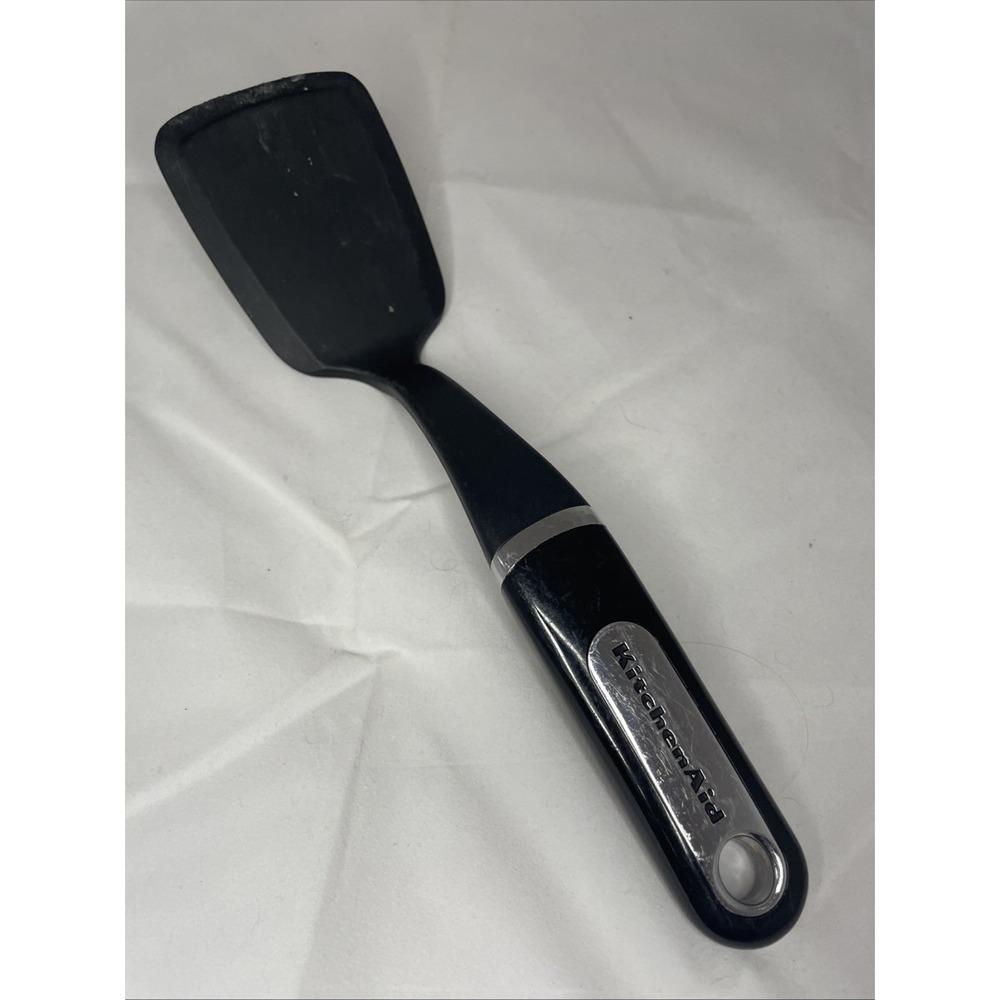 KitchenAid Gourmet Nylon Short Turner, One Size, Matte Black